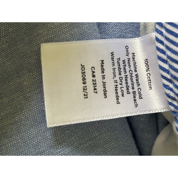 Talbots Relaxed Chino Pants Light Blue Pockets Lightweight Size 16 - Picture 5 of 8